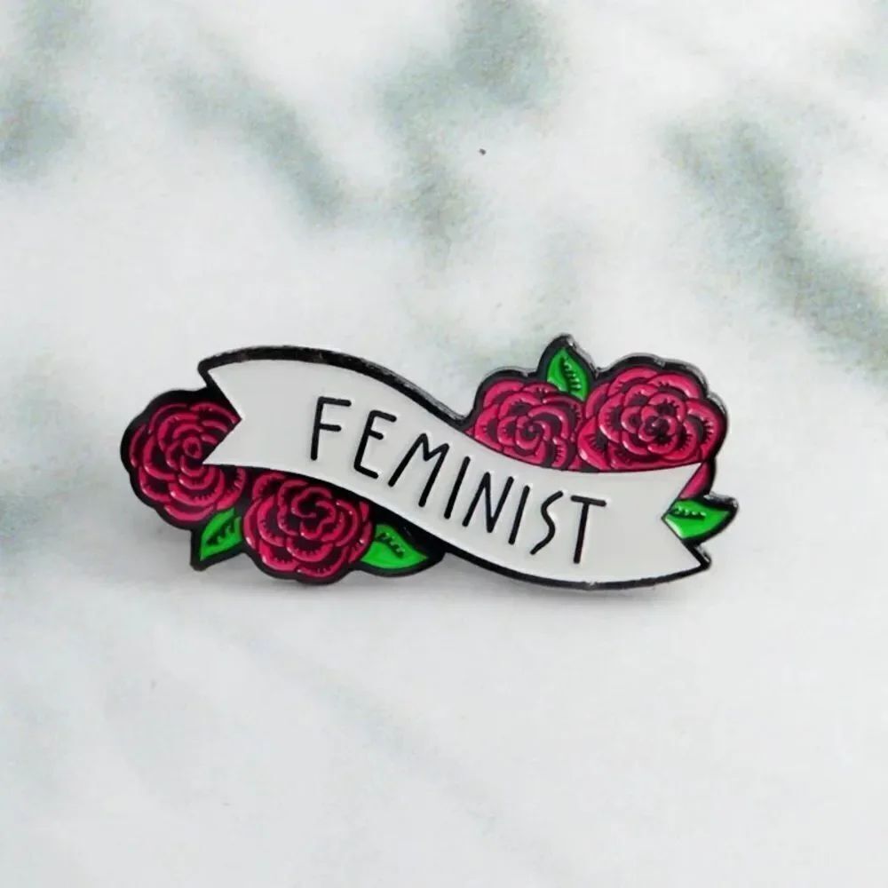 Feminist pin/brooch
